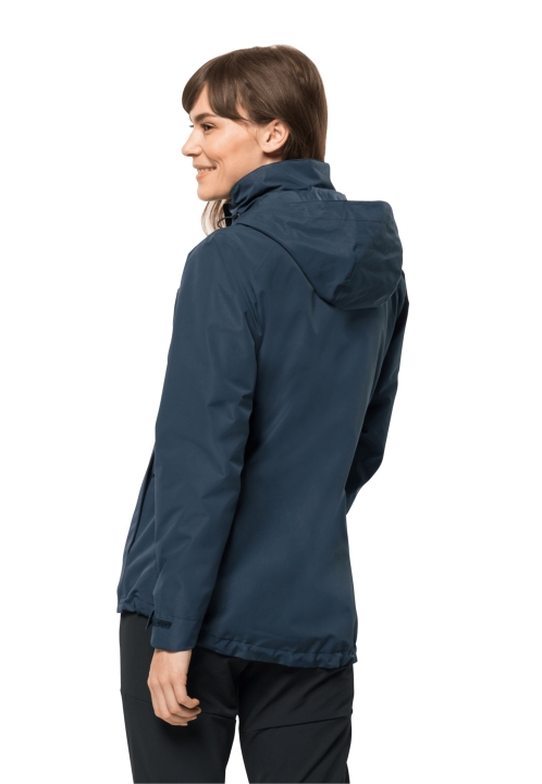 Jack Wolfskin Geisshorn Bunda 3v1 S Horúcou Nočnou Modrou