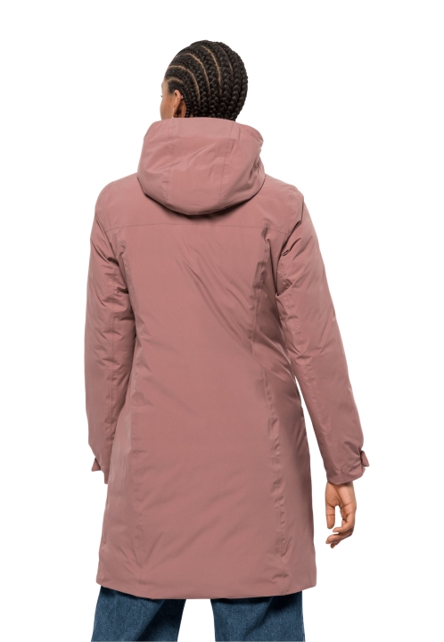Najlepší Jack Wolfskin Cold Bay Coat W Afterglow