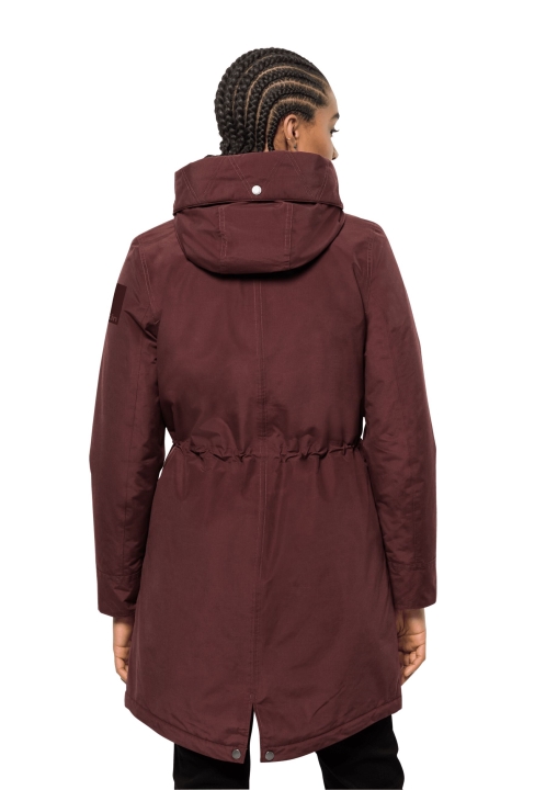 Jack Wolfskin Best Rocky Point Parka Cordovan Red