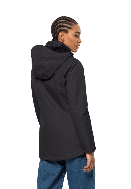 Bunda Park Avenue Hot Black Jack Vlčia Koža