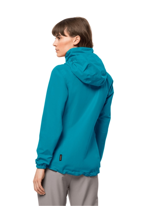 Sladkovodná Modrá Originál Stormy Point 2l Bunda W Jack Wolfskin