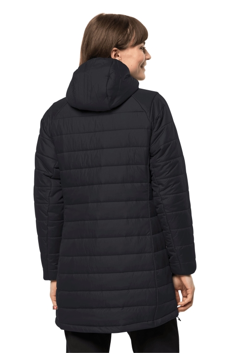 Bergland Ins Coat W Black New Jack Wolfskin