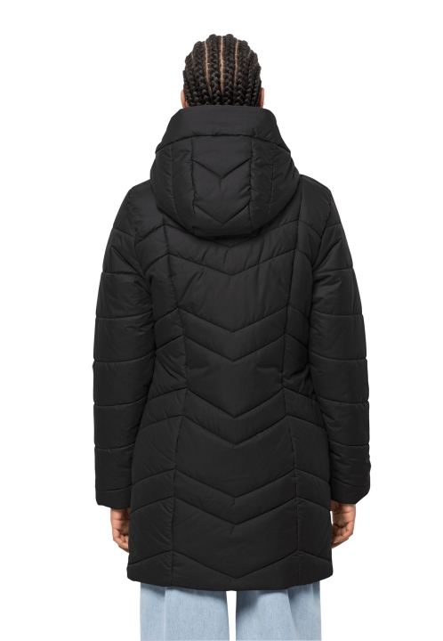 Jack Wolfskin Kjótsky Kabát S čiernymi Značkami