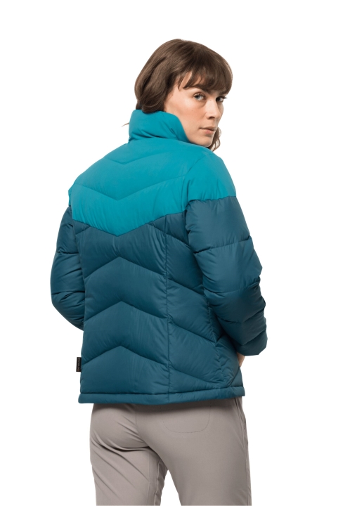 Jack Wolfskin Blue Coral Herzberg Páperová Bunda W Móda