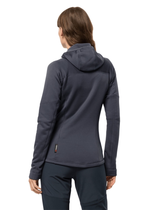 Jack Wolfskin Originál Hirschberg Hooded Fz W Graphite