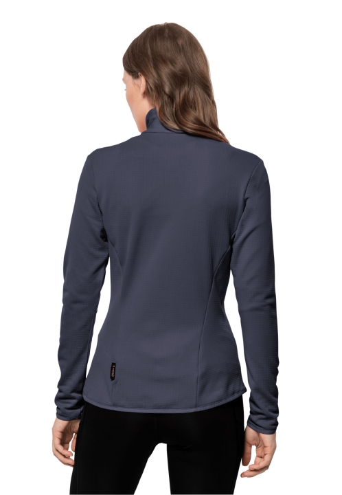 Nový Grafitový Jack Wolfskin Peak Grid Fleece š