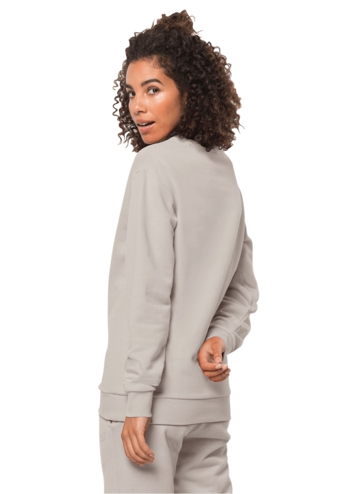 Jack Wolfskin Best Essential Crewneck W Winter Pearl