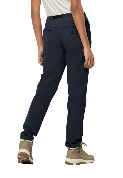 Nočné Modré Zimné Vychádzkové Nohavice W Jack Wolfskin Zn