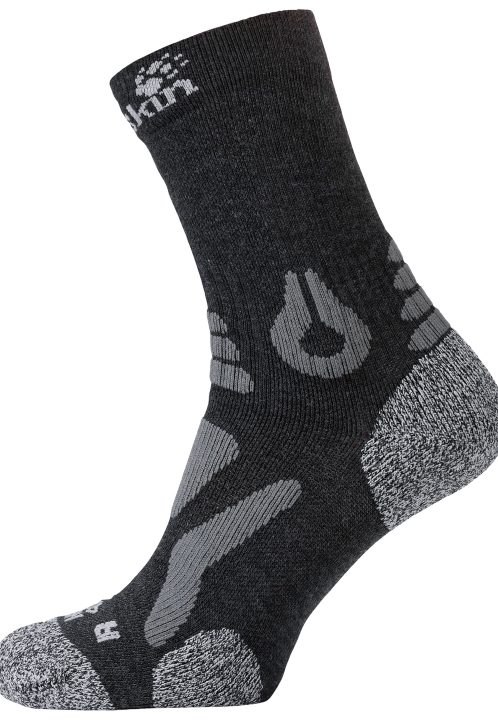 Jack Wolfskin Hiking Pro Klasický Strih Nový Tmavosivý