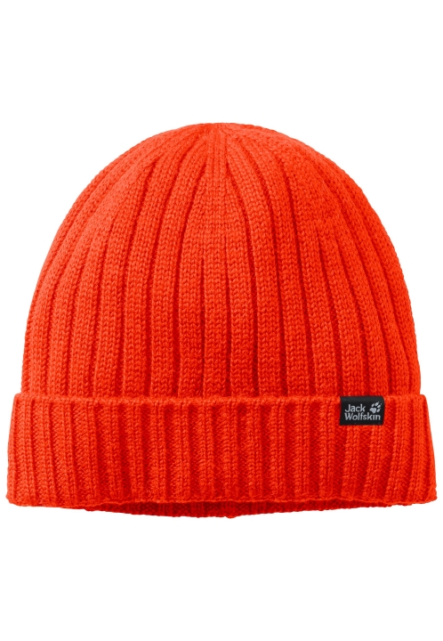 Jack Vlčia Koža Blikajúca červená Stormlock Rip Pletená čiapka Kolekcia