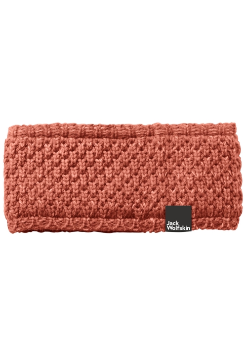 Highloft Pletená čelenka Dámska Pôvod Jesenná červená Jack Vlčia Koža