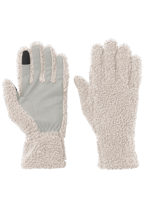 Vysoká Kučeravá Rukavica W Značky Winter Pearl Jack Wolfskin