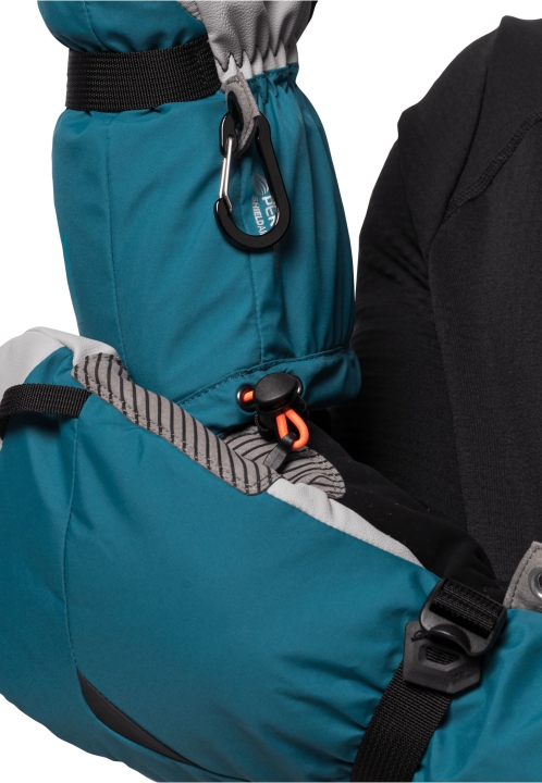 Najlepšie Rukavice Jack Wolfskin Blue Coral Alpspitze 3v1