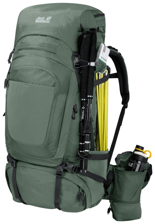 Módne Denali 65+10 žien Jack Vlčia Koža živý Plot Zelený