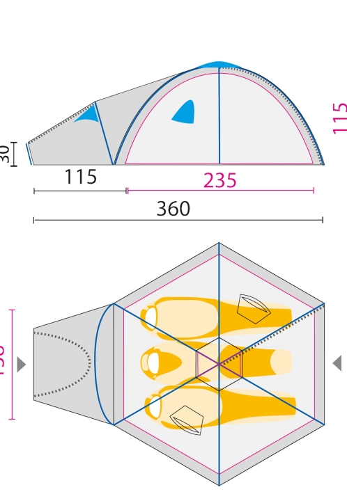 Vrchol červená Nová Antarktída Kupola Jack Vlčia Koža