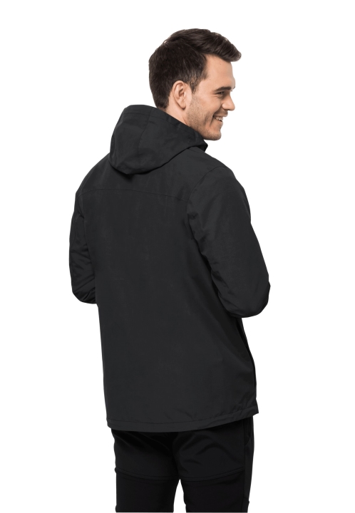Jack Wolfskin Značky čierna Altenberg Bunda 3v1 M