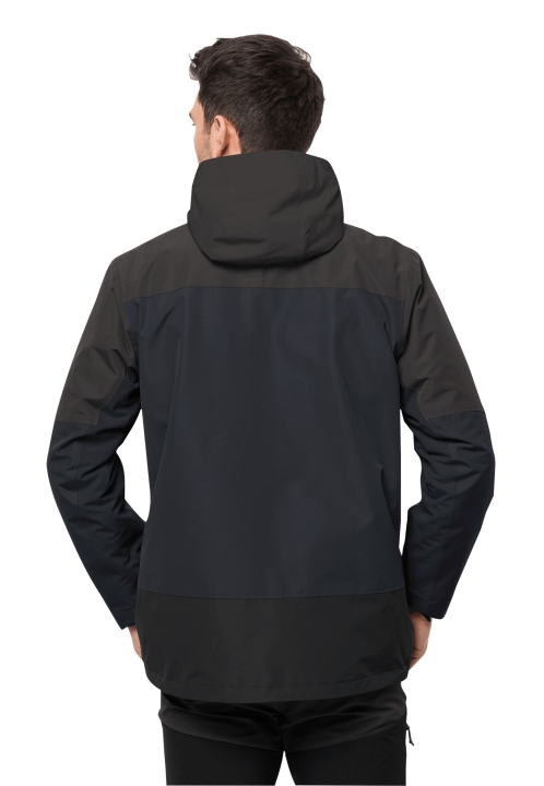 Jack Wolfskin Dna Tundra Bunda 3v1 M čierna Originál