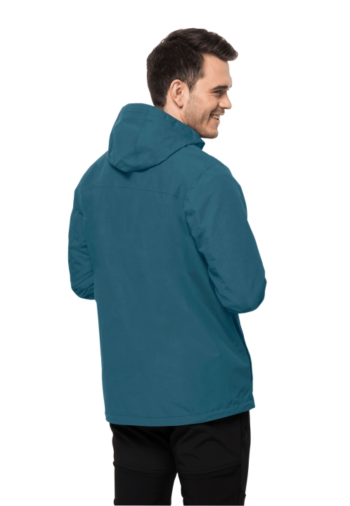 Altenberg Bunda 3v1 M Jack Vlčia Koža Modrá Koralová Nová