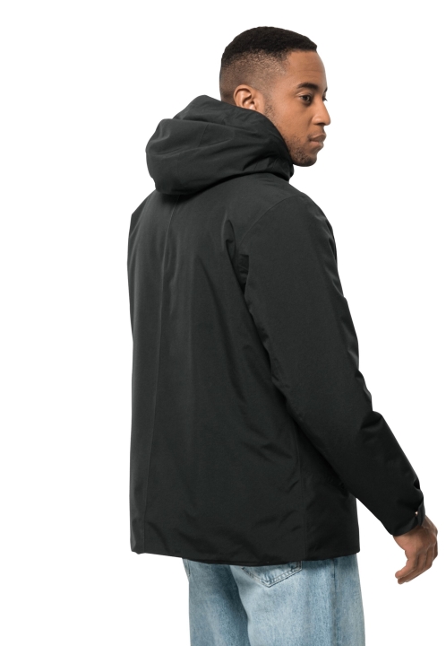 Módna Bunda Jack Wolfskin Tempelhof M čierna