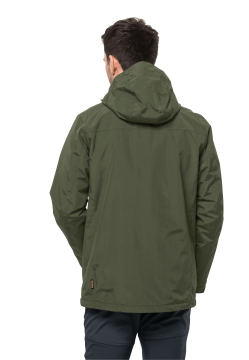 Nová Bunda Bergland 3v1 M Jack Wolfskin Greenwood