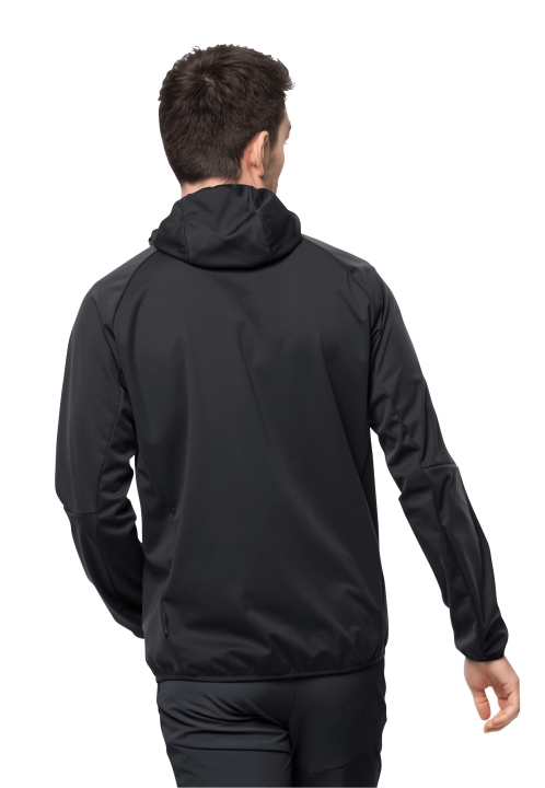 Jack Wolfskin Značky Black Feldberg Hoody M
