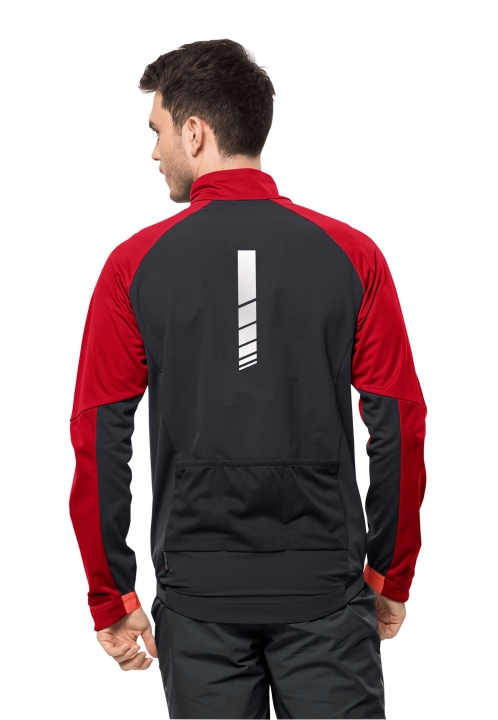 Jack Vlčia Koža Morobbia Bunda M Adrenalínová červená Originál