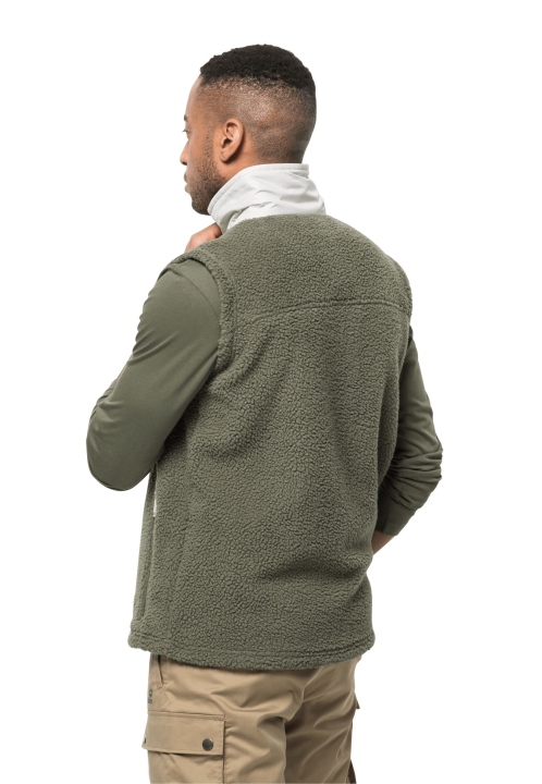 Vesta Značky Kingsway M Zaprášená Olivová Jack Vlčia Koža