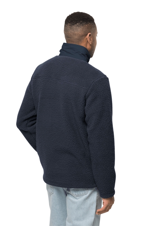 Jack Wolfskin Originál Kingsway Bunda M Nočná Modrá