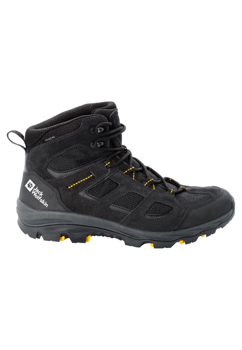 Jack Wolfskin Black-burly Yellow Xt Vojo 3 Texapore Mid M Origins