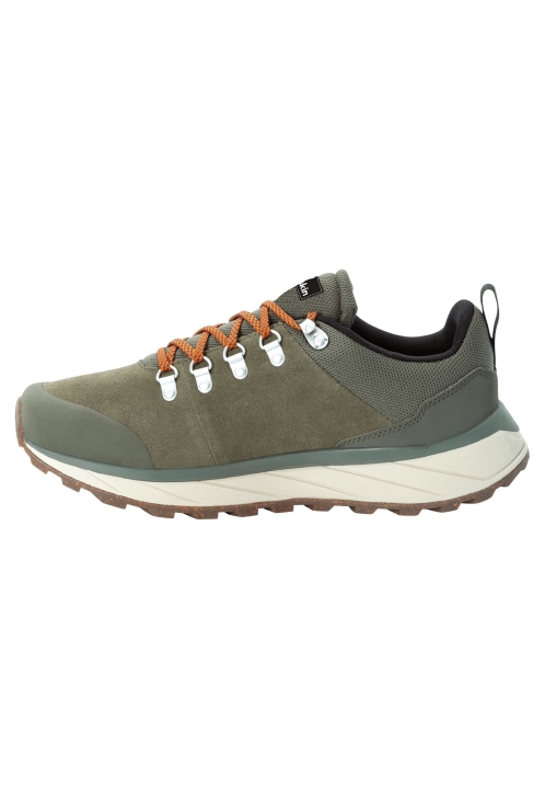 Terraventure Urban Low M Jack Vlčia Koža Pôvod Khaki-oranžová