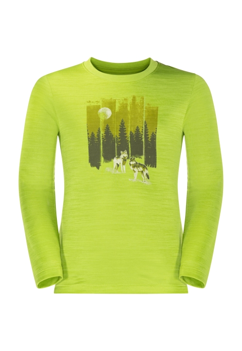 Zber Jack Vlčia Koža Lime Vargen Longsleeve K
