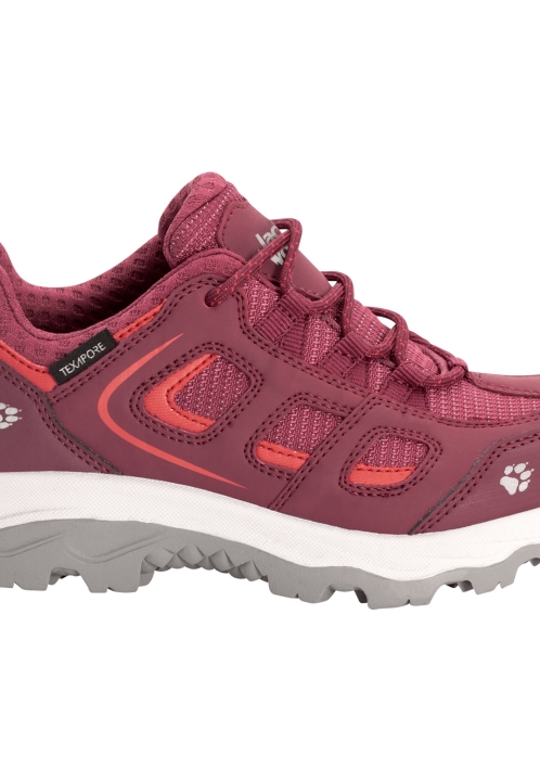 Vojo Texapore Low K Bordovo-červená Hot Jack Vlčia Koža