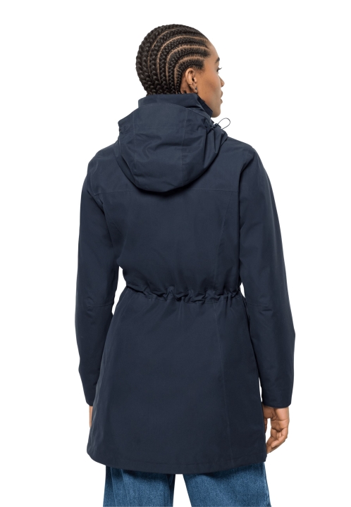 Nočná Modrá Kolekcia Jack Wolfskin Ottawa Kabát