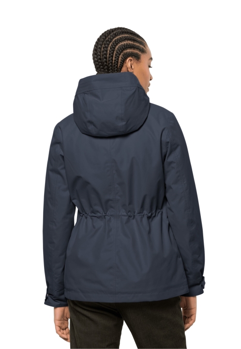 Jack Wolfskin Lake Louise Jacket W Origins Nočná Modrá