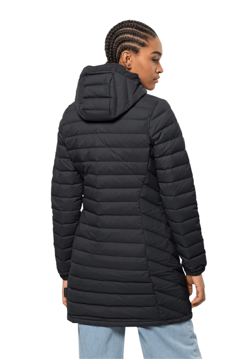 čierny žiariaci Horský Kabát W Jack Wolfskin Hot