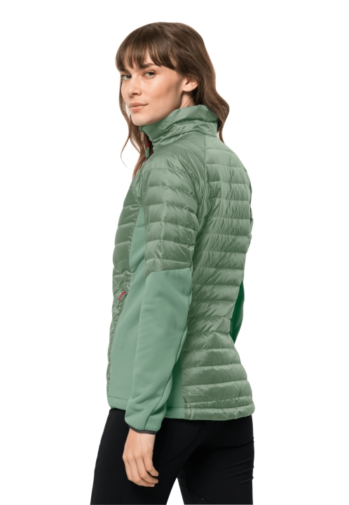 Pôvod Nebelhorn Páperový Hybrid W Granit Green Jack Wolfskin