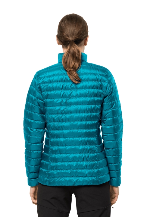 Sladkovodná Modrá Jack Wolfskin New Pack & Go Down Jacket W