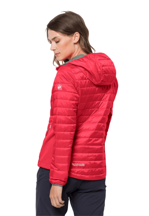 Nová Bunda Jack Wolfskin Routeburn S Tulipánovou červenou