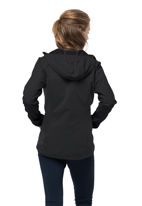 Black Go Hike Softshell W New Jack Wolfskin
