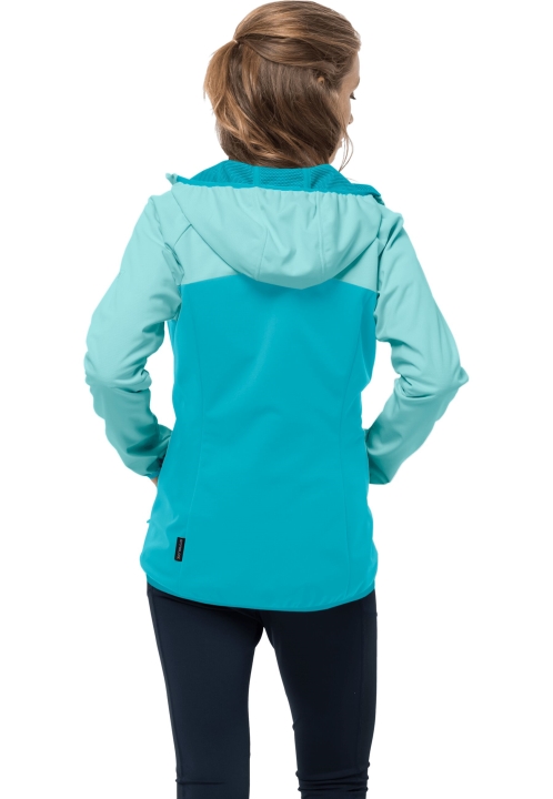 Dark Aqua Jack Vlčia Koža Originál Go Hike Softshell W