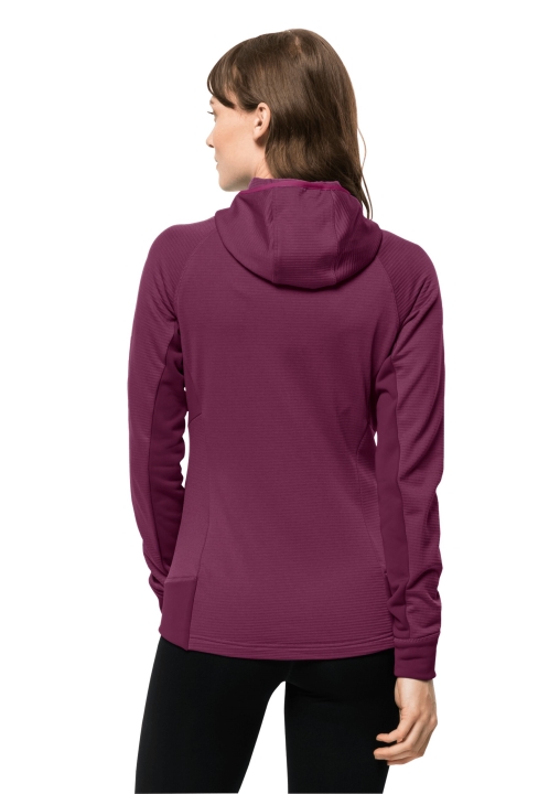 Wild Berry Značka Hydro Grid Fleece W Jack Wolfskin