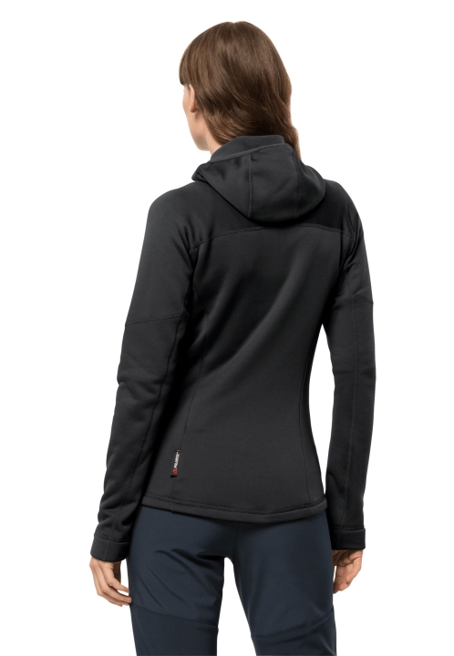 Kolekcie čierny Hirschberg S Kapucňou Fz W Jack Wolfskin