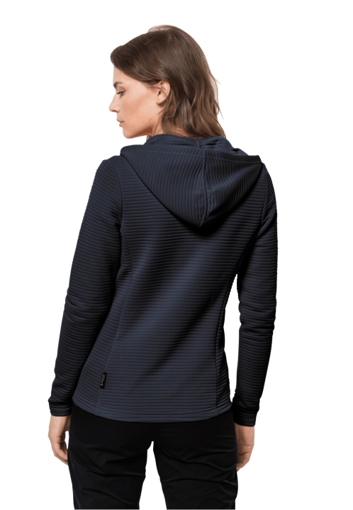 Nočná Modrá Originál Modesto Bunda S Kapucňou Dámska Jack Vlčia Koža