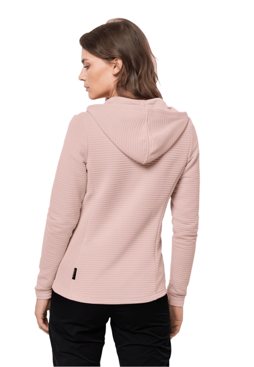 Jack Wolfskin Light Blush Fashion Modesto Bunda S Kapucňou ženy