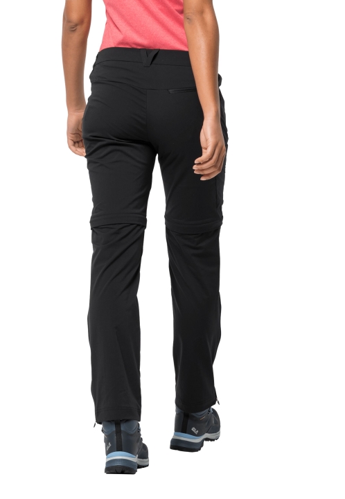 Black Overland Zip Away W Origins Jack Wolfskin