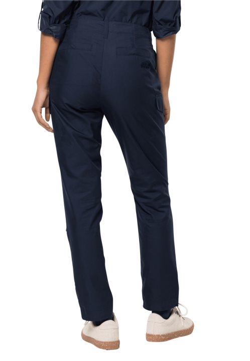 Jack Vlčia Koža Nočná Modrá New Lakeside Trip Pants W