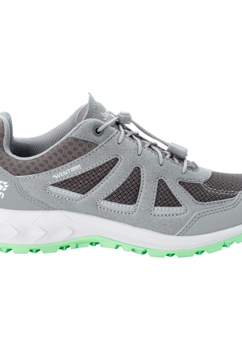 Woodland 2 Vent Low W Best Jack Wolfskin Tmavošedá-svetlozelená