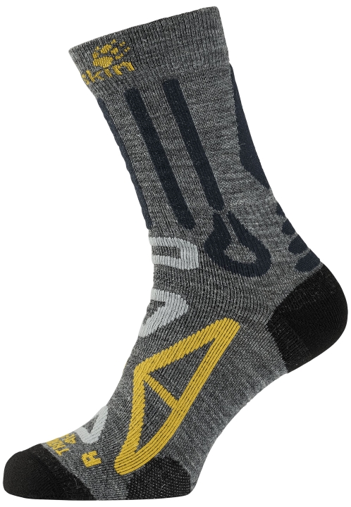 Jack Wolfskin Značky Trekking Pro Klasický Strih Tmavošedá