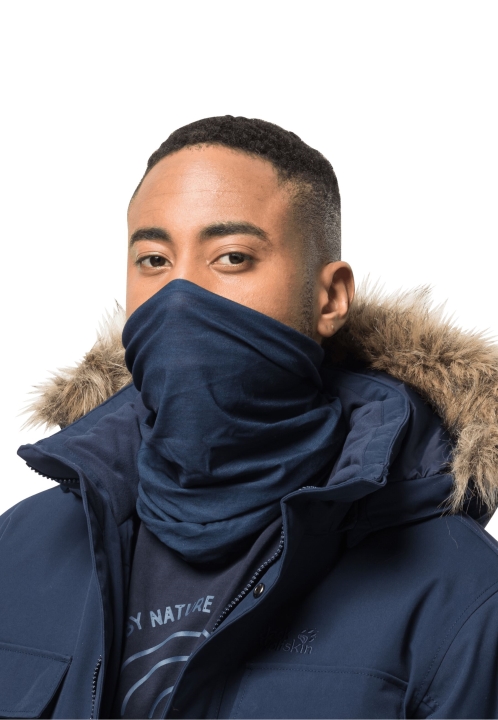 Jack Vlčia Koža Melange Pokrývka Hlavy Nočná Modrá Zn