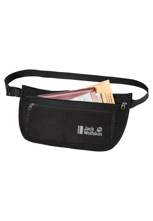 Jack Wolfskin Document Belt Rfid Black Collection